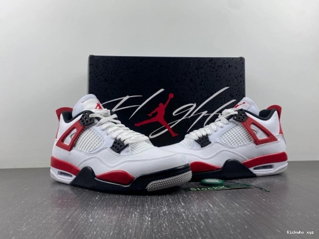 Jordan 4 Air DH6927-161 Cement Red 0811